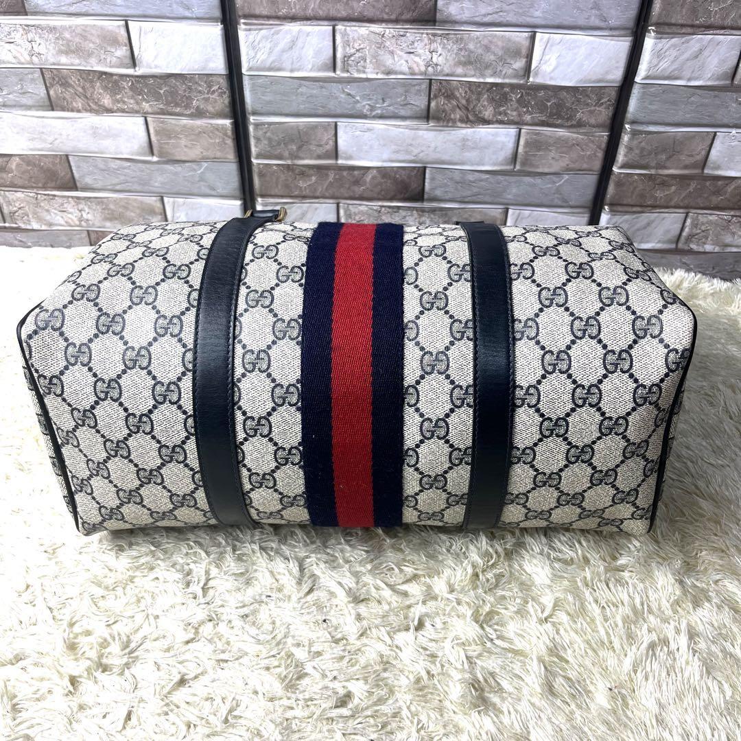 OLD GUCCI オールドグッチ ミニボストンバッグ シェリーライン GG