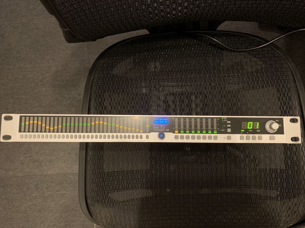 ALESIS DEQ830 グラフィックイコライザー デジタル EQ ALESIS DEQ830 グラフィックイコライザー デジタル EQ