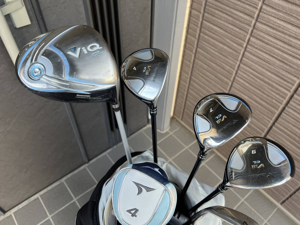 美品】 ブリジストン ツアーステージ ViQ CL レディース用クラブと