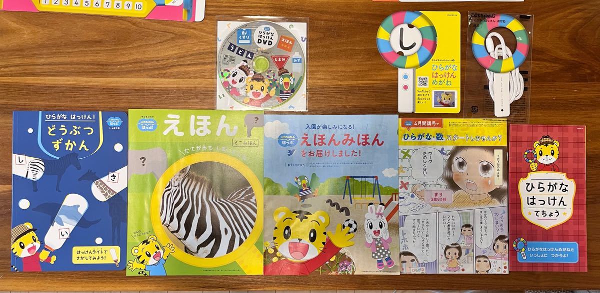 こどもちゃれんじ キッズワーク DVD えほん 付録 体験版 ほっぷ