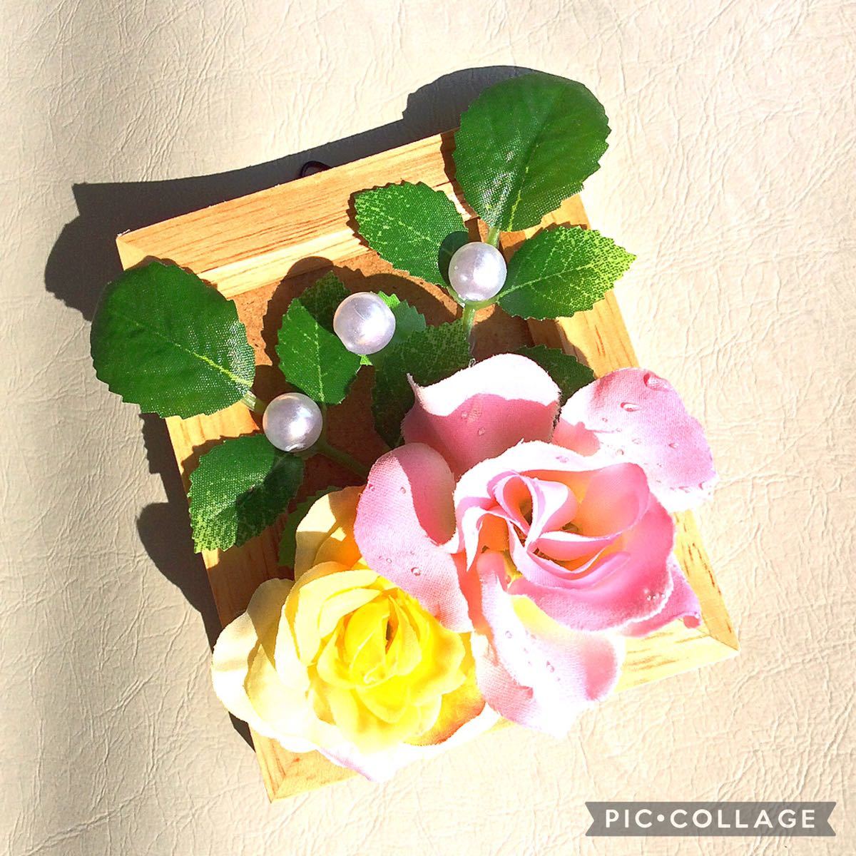 * flower arrangement pink rose * ornament decoration interior artificial flower ornament pearl 