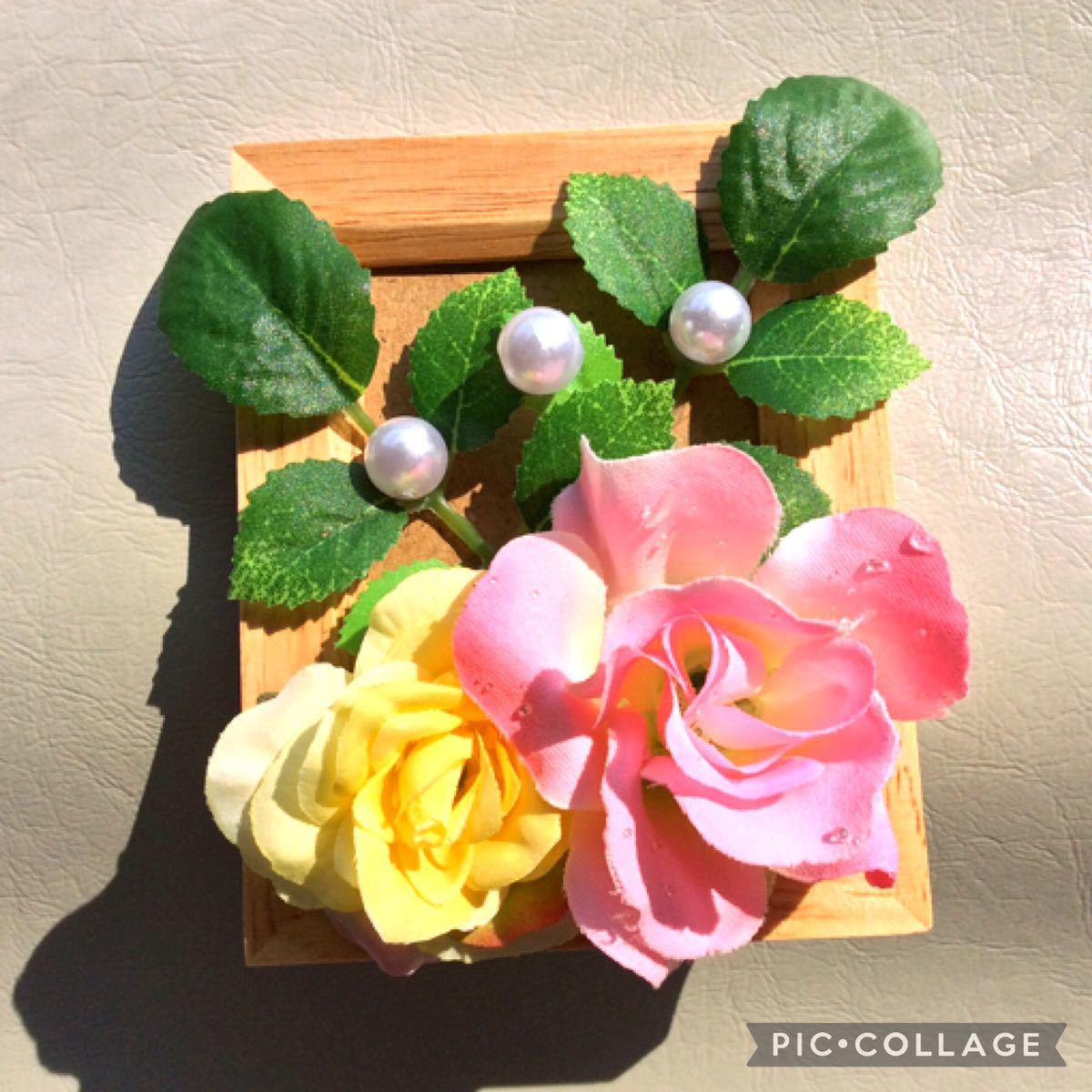 * flower arrangement pink rose * ornament decoration interior artificial flower ornament pearl 
