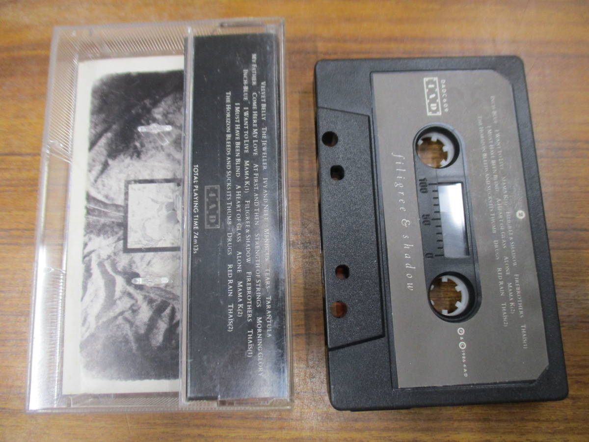 S-2791【カセットテープ】UK版 THIS MORTAL COIL Filigree & Shadow / 4AD / DADC 609 / ジス・モータル・コイル cassette tapeの画像2