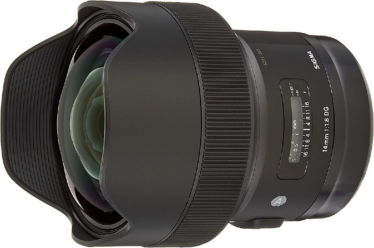 SIGMA 単焦点超広角レンズ Art 14mm F1.8 DG HSM シグマ用 フルサイズ対応(中古品)
