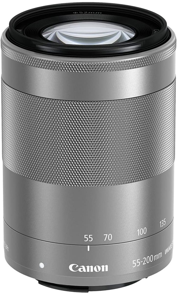 Canon 望遠ズームレンズ EF-M55-200mm F4.5-6.3 IS STM(シルバー