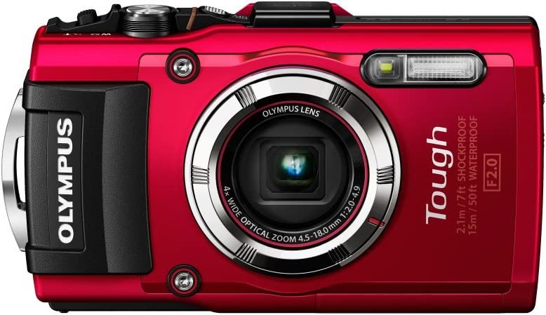 OLYMPUS デジタルカメラ STYLUS TG-3 Tough レッド 1600万画素CMOS F2