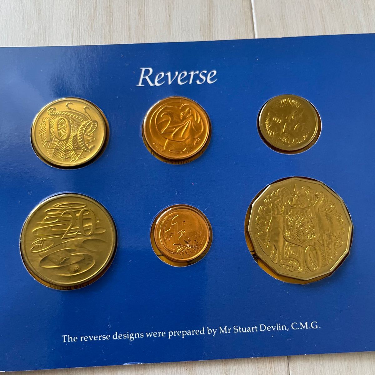 オーストラリアコインセット　1984 オーストラリア造幣局　アンティークコイン　 ROYAL MINT