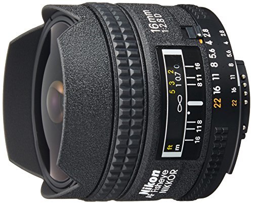 Nikon フィッシュアイレンズ Ai AF fisheye Nikkor 16mm f/2.8D フルサイズ対応