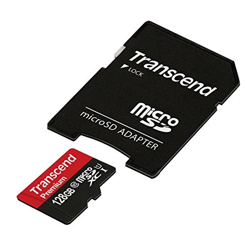 旧モデル 【Amazon.co.jp限定】Transcend microSDXCカード 128GB Class10 UHS-I対応 TS128GUSDU1PE (FFP)_画像1