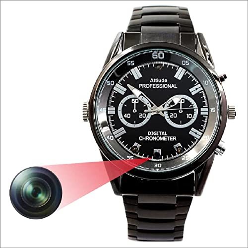 小型カメラ 防犯カメラ ビデオカメラ 腕時計型カメラ 1080P 日本語取説 赤外線 長時間 モーション録画 監視カメラ アクションカメラの画像1
