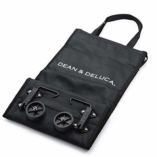 DEAN&DELUCA ショッピングカート ブラック 折りたたみ キャリーバッグ 軽量 コンパクト 保冷 クーラーバッグ_画像2