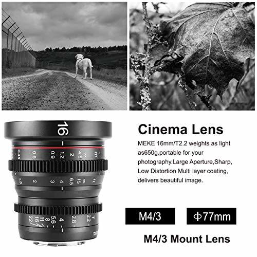 Meike 16mm t2.2 大口径マニュアルフォーカスプライムミニシネマレンズ