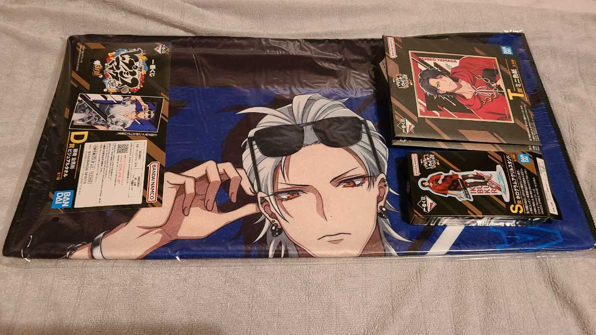 一番くじ ヒプノシスマイク 碧棺左馬刻 ビジュアルタオル アクリル ...