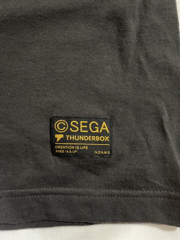 【正規品】SEGA　THUNDERBOX　SONIC　Tシャツ L 未使用品　グレー　#bi-507_画像2
