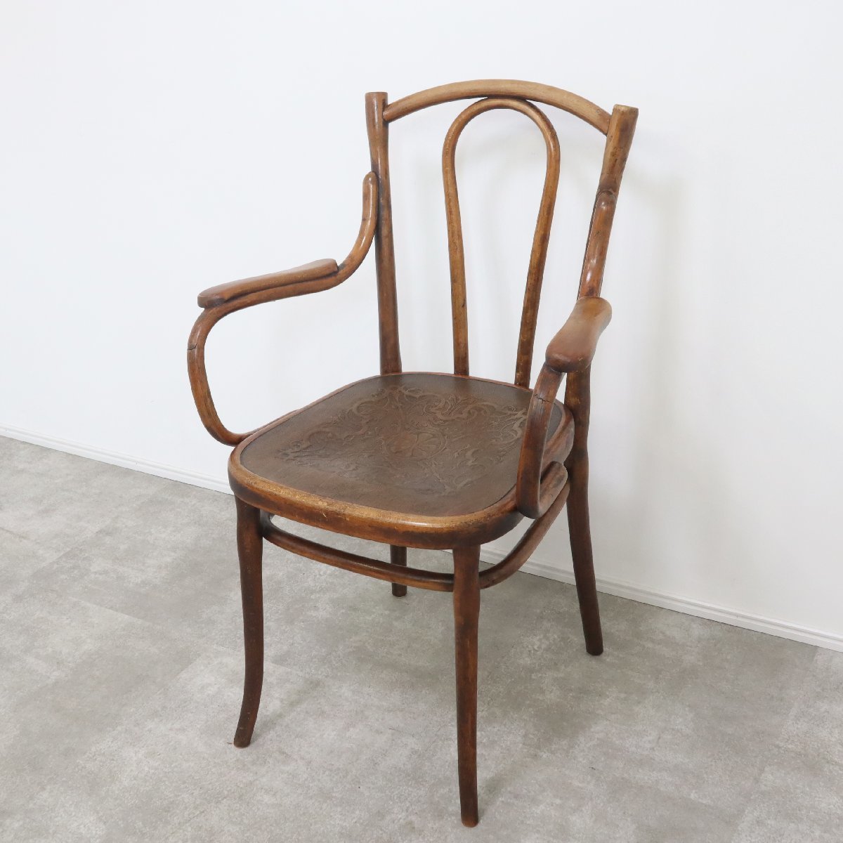 歳末セール12/30迄】ベントウッドチェア アンティーク 曲げ木 木製椅子