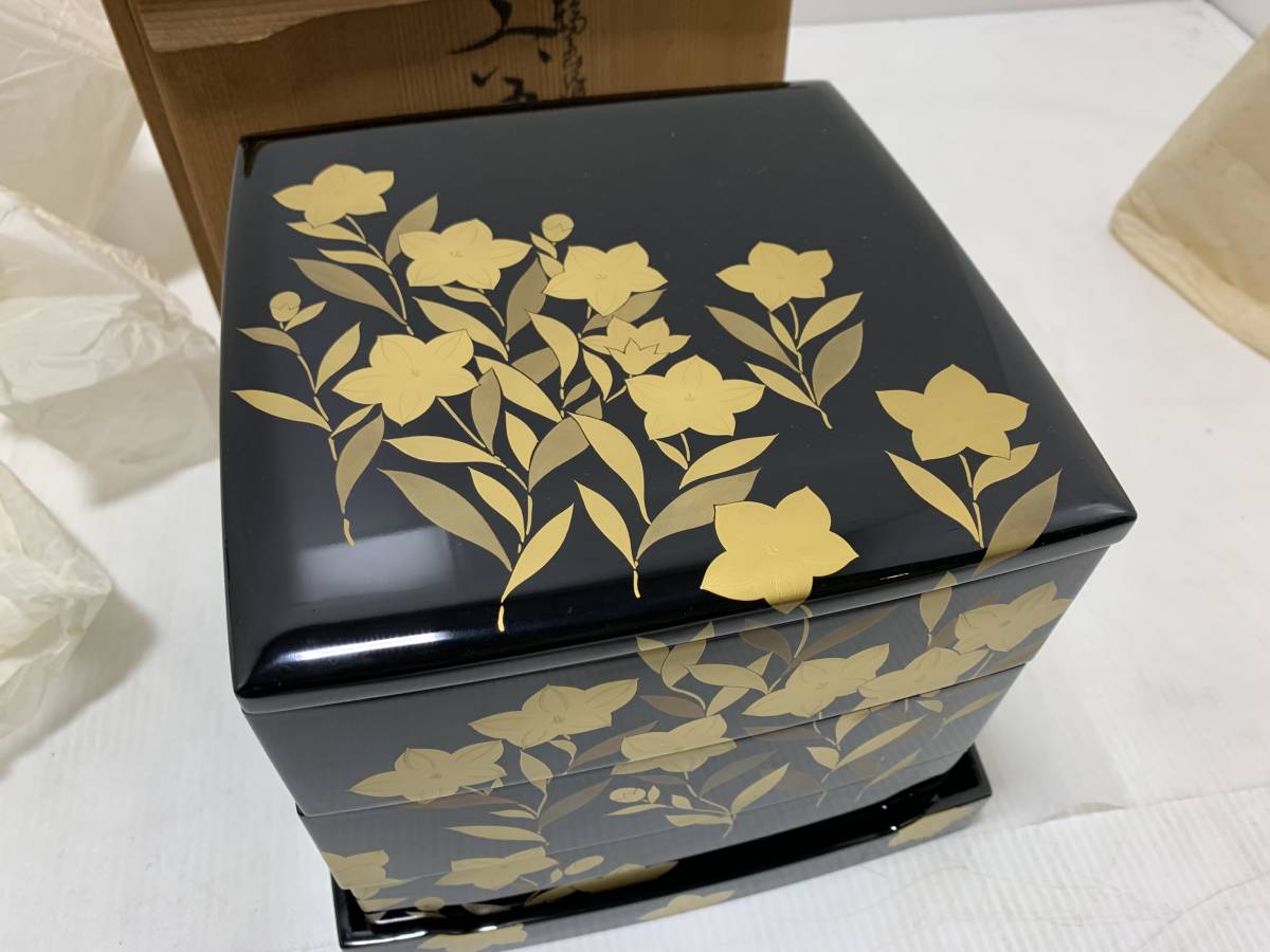 輪島塗 五段重 重箱 抱き柏 | loneoakpoint.com