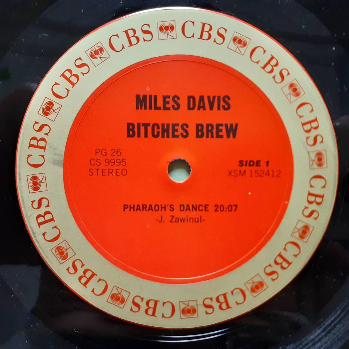 レア！米COLUMBIA盤2LP！正規輸入CBS修正盤！Miles Davis / Bitches Brews 1970年作の74年盤 PG 26 (CS9995) John McLaughlin Chick Corea_画像2