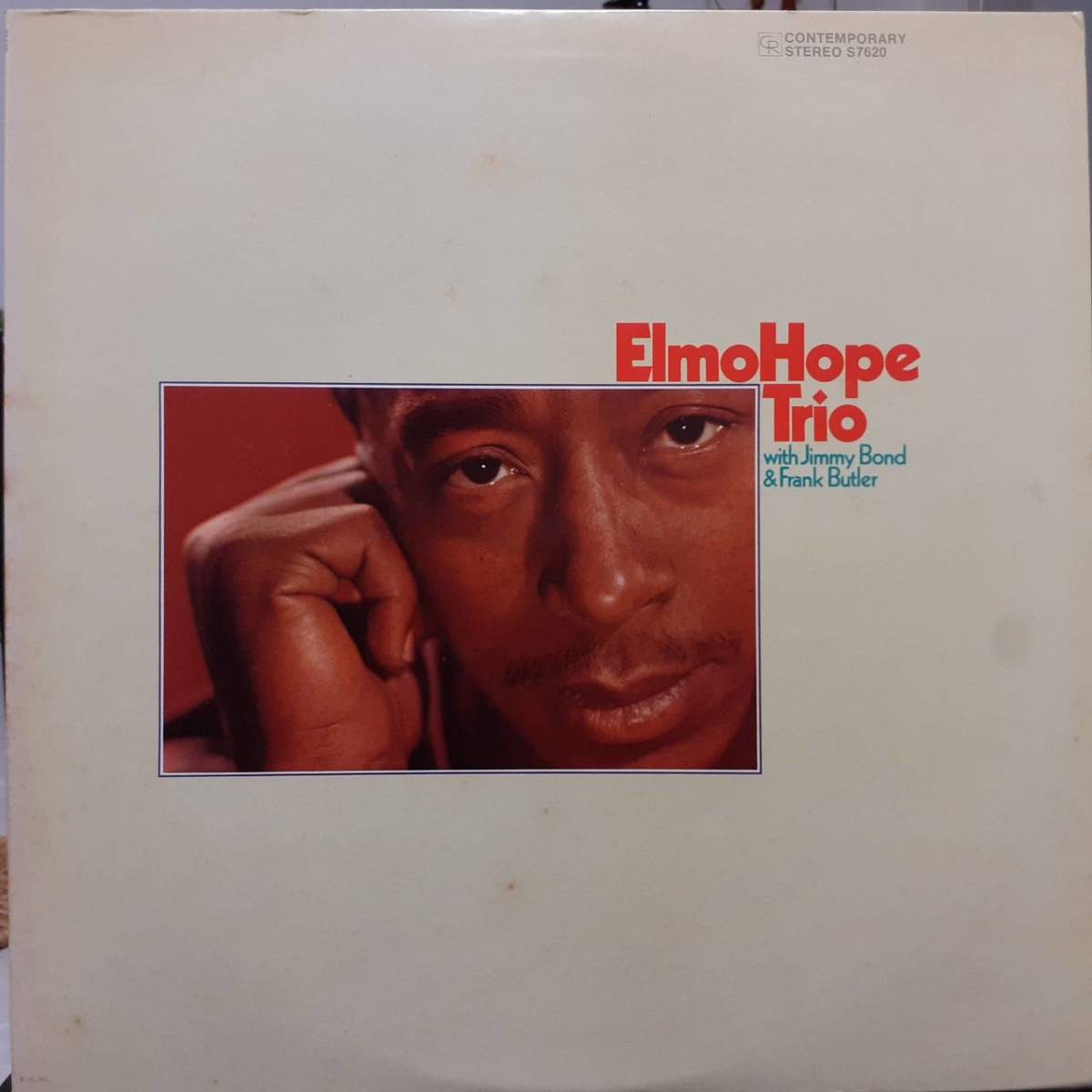 米CONTEMPORARY盤LP！黄ラベル リマスター盤！Elmo Hope Trio / With Jimmy Bond & Frank Butler 70年 S7620 David Axelrod プロデュース！_画像1