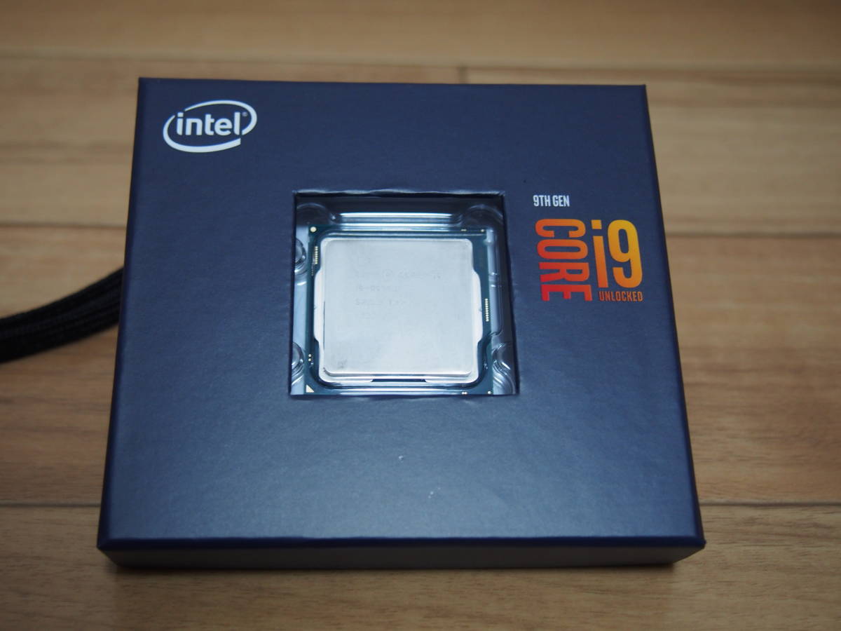 Intel Core i9-9900K(3.6GHz/TB:5GHz) 12面体パッケージ&巾着付き 動作