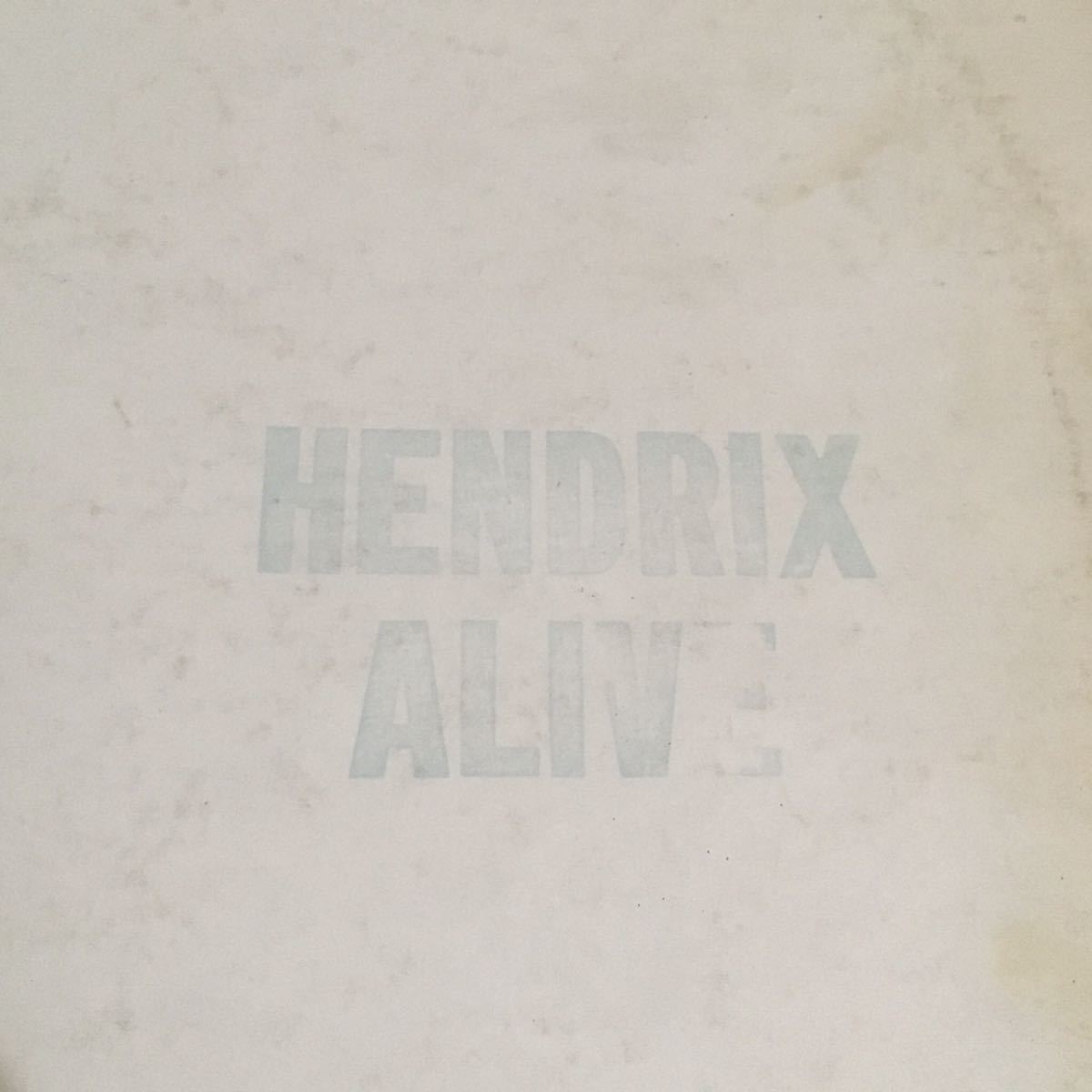 JIMI HENDRIX HENDRIX ジミ・ヘンドリックス ALIVE LP レコード 12インチ