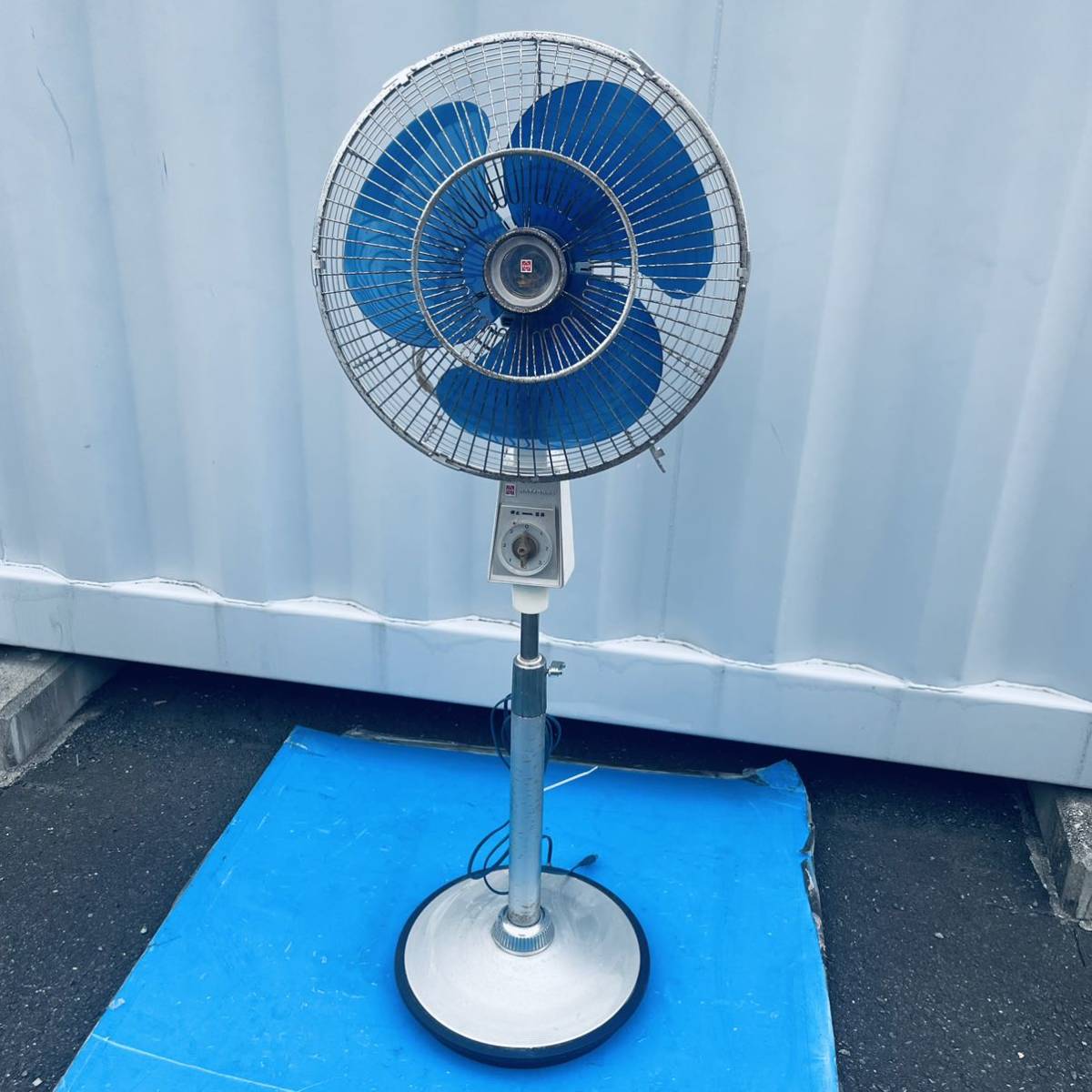 昭和レトロ 扇風機 松下電器産業 ナショナル F-35VG 35センチ 高級洋間