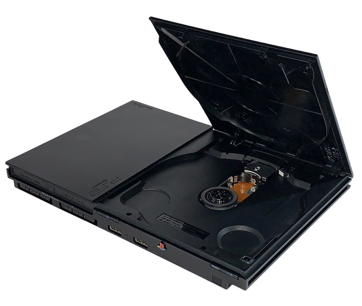 PlayStation 2 チャコール・ブラック SCPH-90000CB PS2本体_画像6