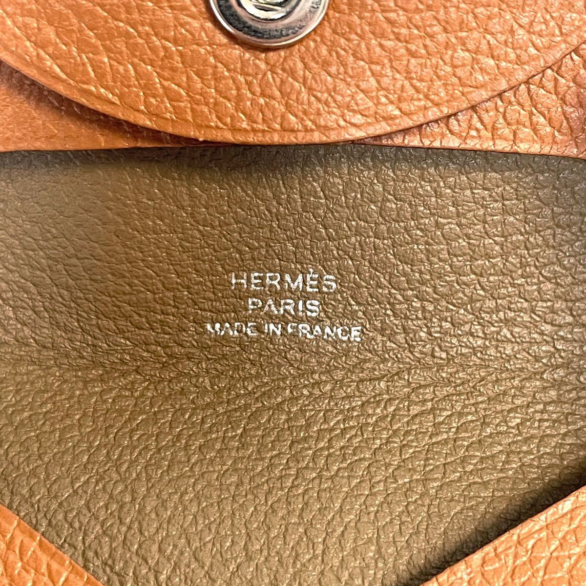 【美品】HERMES エルメス バスティア コインケース