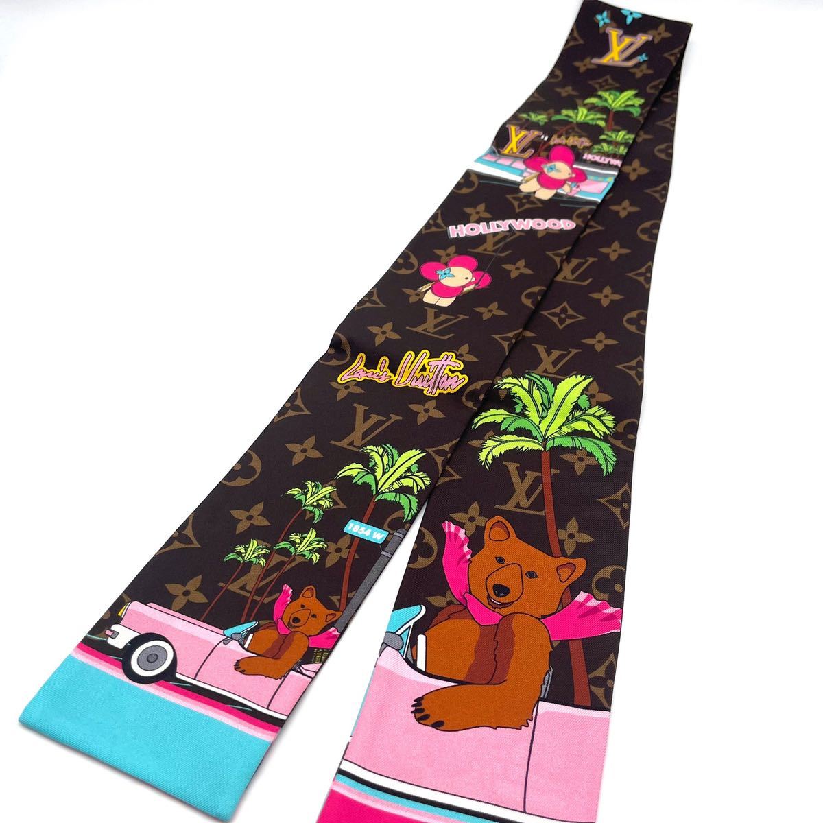 [ finest quality beautiful goods ]LOUIS VUITTON Louis Vuitton band - Christmas vi vi enn scarf 