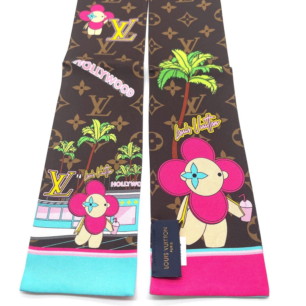 [ finest quality beautiful goods ]LOUIS VUITTON Louis Vuitton band - Christmas vi vi enn scarf 