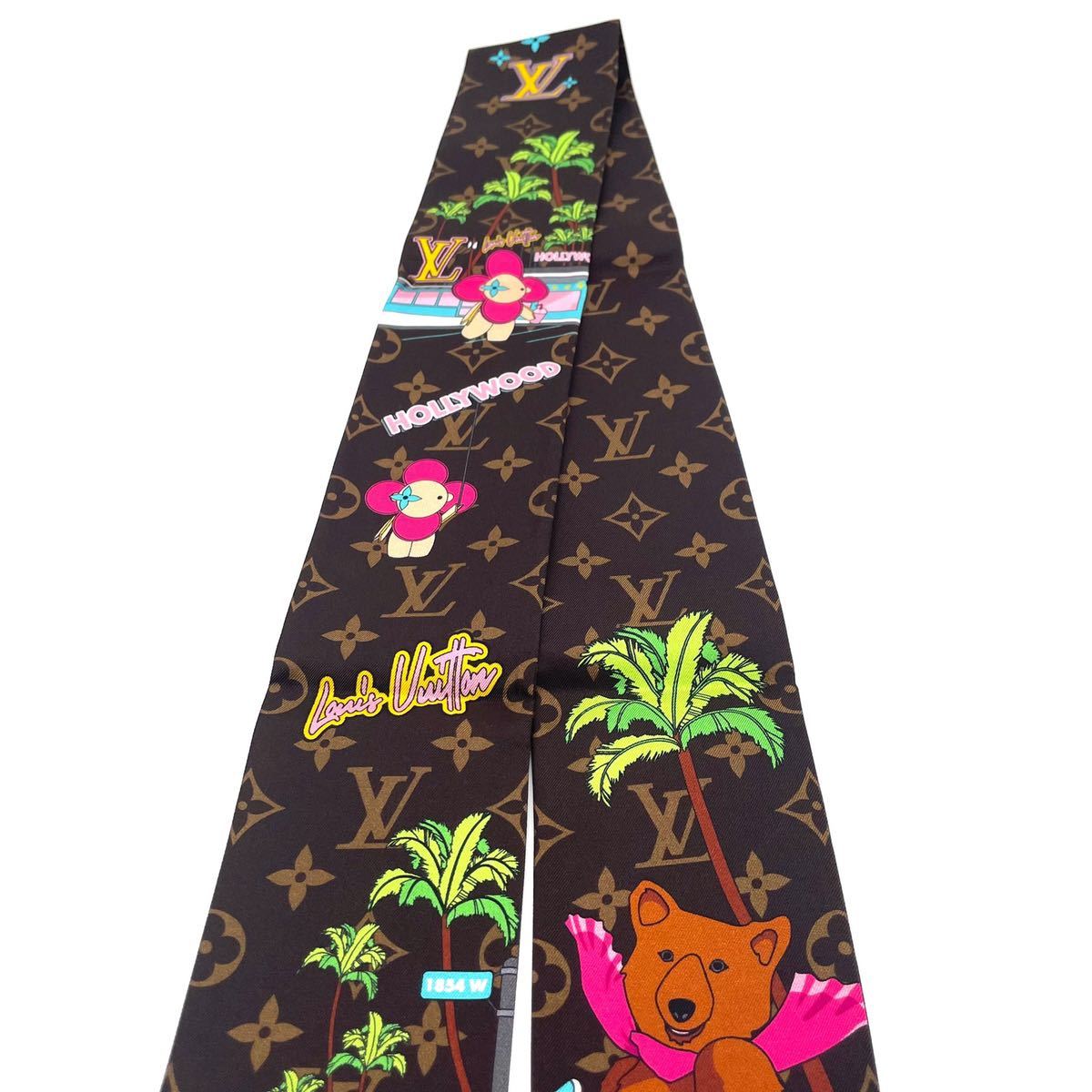 [ finest quality beautiful goods ]LOUIS VUITTON Louis Vuitton band - Christmas vi vi enn scarf 