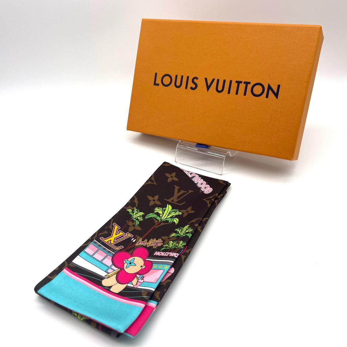 [ finest quality beautiful goods ]LOUIS VUITTON Louis Vuitton band - Christmas vi vi enn scarf 