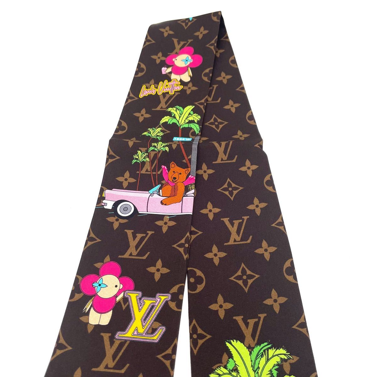 [ finest quality beautiful goods ]LOUIS VUITTON Louis Vuitton band - Christmas vi vi enn scarf 