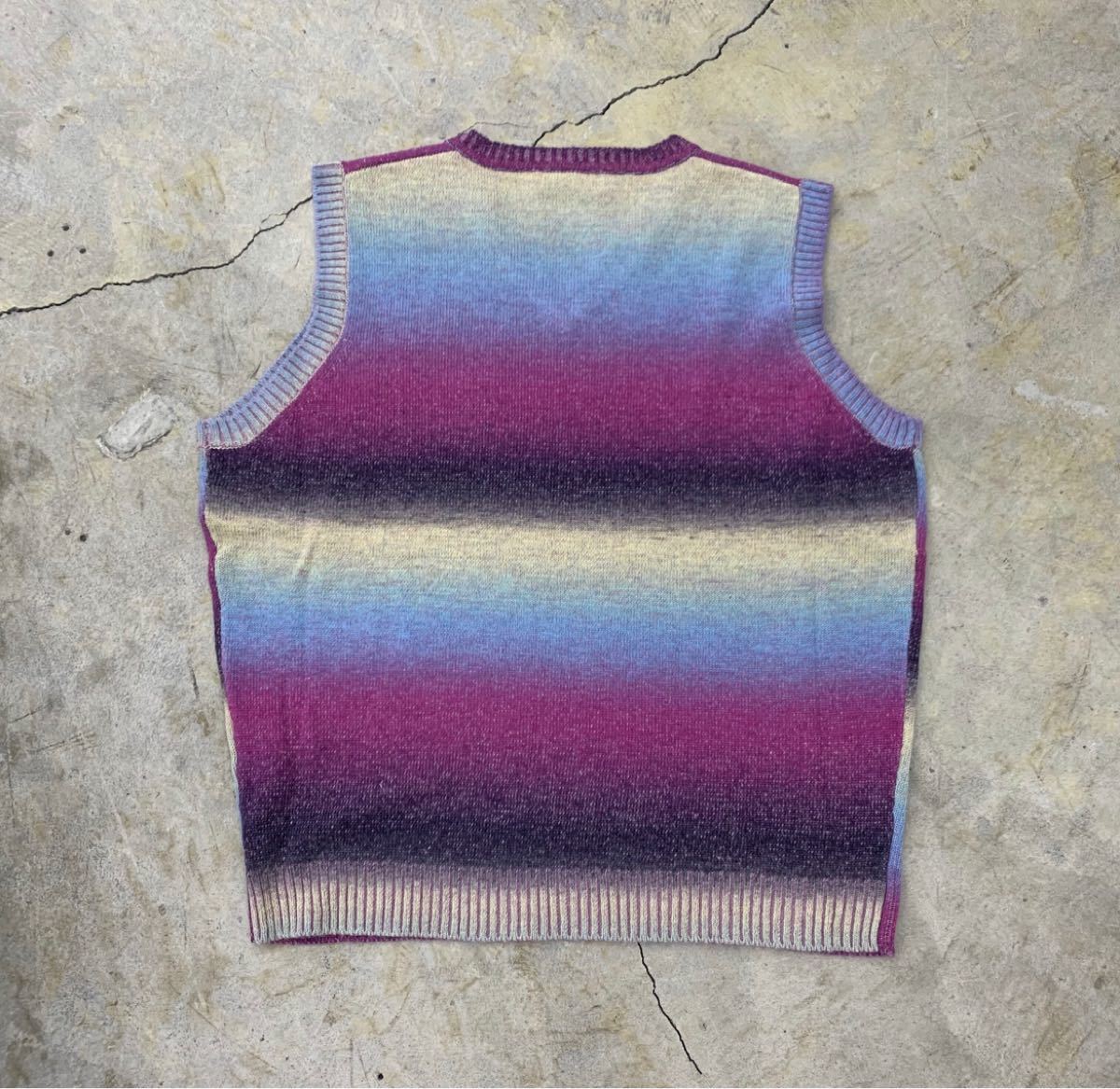TTT MSW KASURI knit vest purple｜Yahoo!フリマ（旧PayPayフリマ）