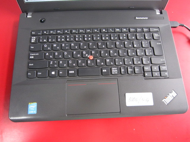 中古動作品　Lenovo Thinkpad E440 Core i5-4210M 2.60GHz 4GB/HDD 500GB Windows10 & LibreOffice_画像2