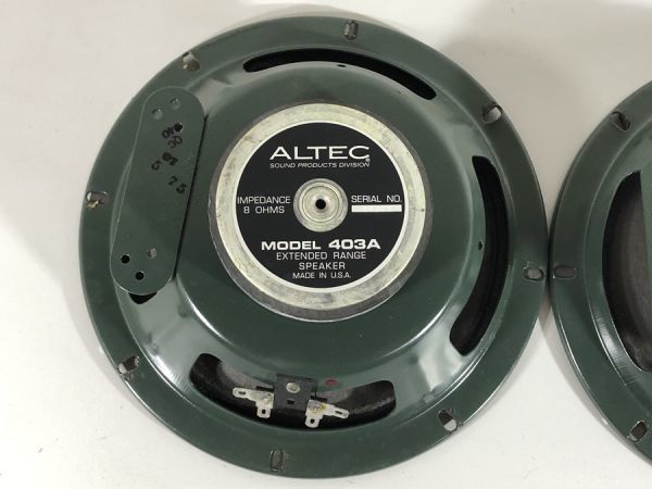 されていま ヤフオク! ALTEC アルテック 403A 8インチ フ... - e7339