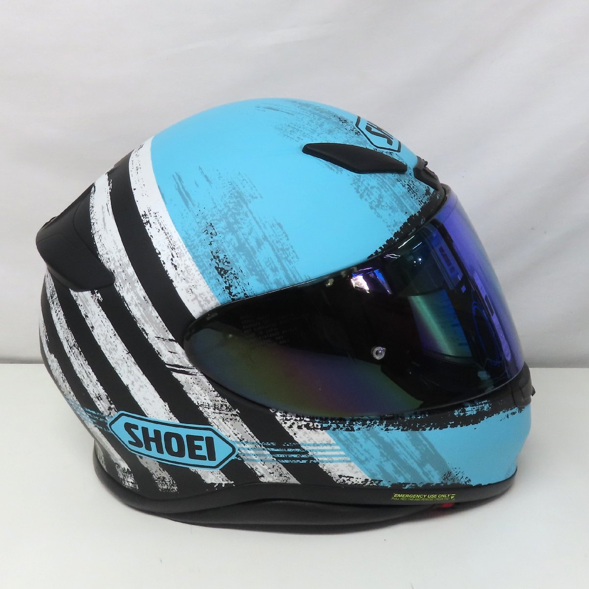 【中古美品】SHOEI ショウエイ Z-7 SHOREBREAK ショアブレーク フルフェイスヘルメット Lサイズ バイク 二輪 オートバイ ツーリング 人気_画像5