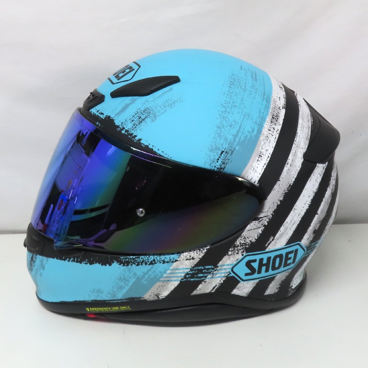 【中古美品】SHOEI ショウエイ Z-7 SHOREBREAK ショアブレーク フルフェイスヘルメット Lサイズ バイク 二輪 オートバイ ツーリング 人気_画像4