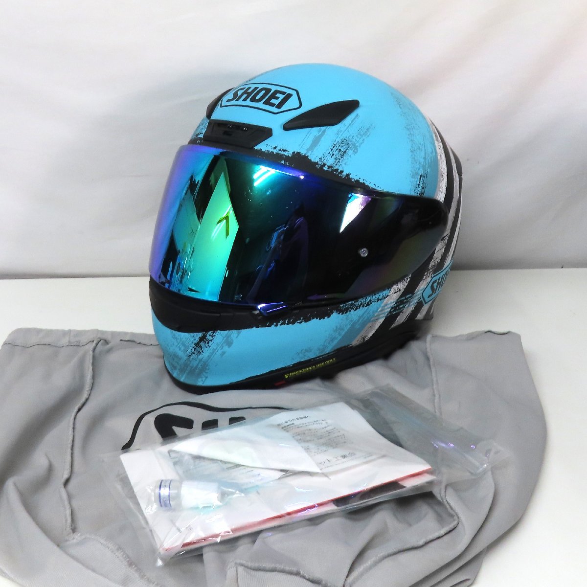 【中古美品】SHOEI ショウエイ Z-7 SHOREBREAK ショアブレーク フルフェイスヘルメット Lサイズ バイク 二輪 オートバイ ツーリング 人気_画像1