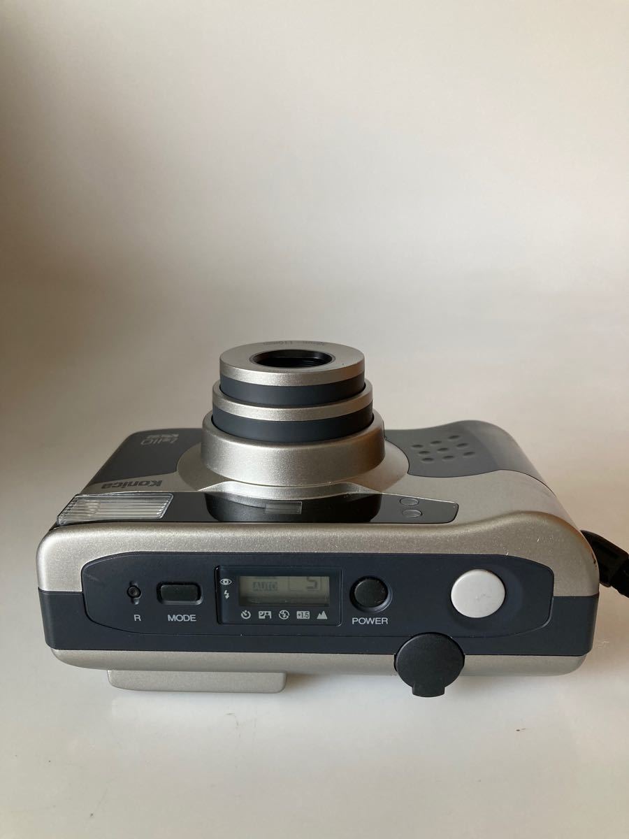 実用品中古フイルムカメラKonica ZUP110VPストラップ付き