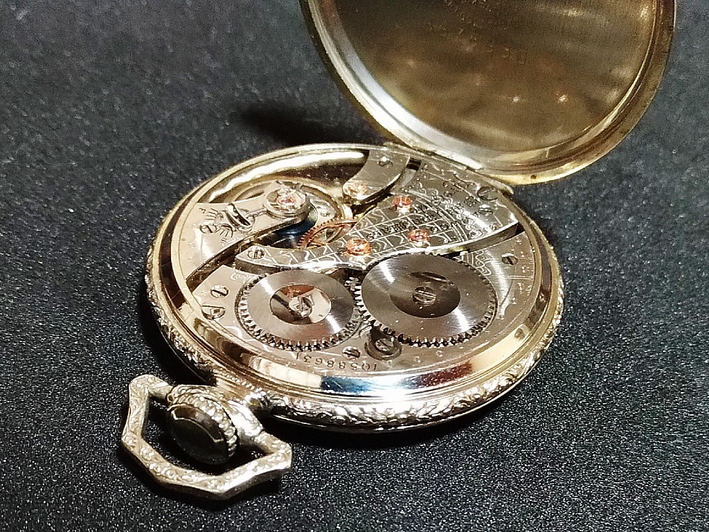 売れ筋ランキングも掲載中! ウォルサム WALTHAM 懐中時計 リバーサイド 1902年頃 ホワイト 手巻き