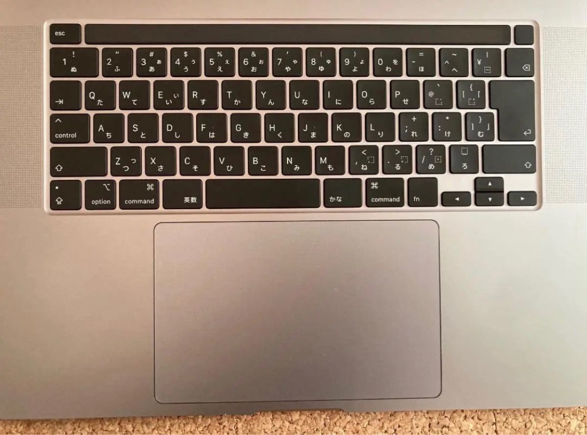 MacBook Pro 2019 Corei7 16gb 512gb 16インチ スペースグレー