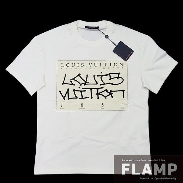 LOUIS VUITTON ルイヴィトン】プリントTシャツ 1AAGMB サイズM メンズ