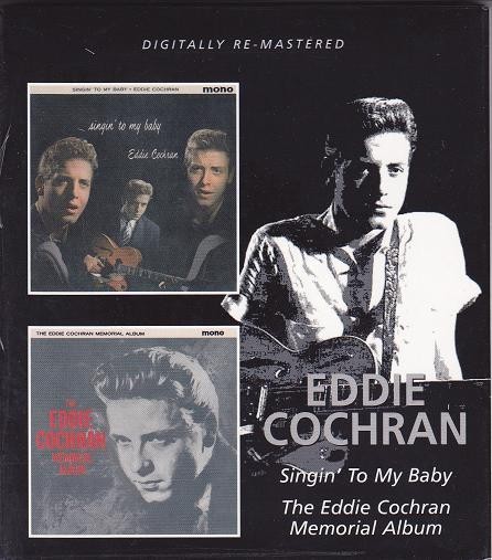 ■新品■Eddie Cochran エディ・コクラン/singin' to my baby + memorial album(CD) Sid Vicious シド・ヴィシャス_画像1