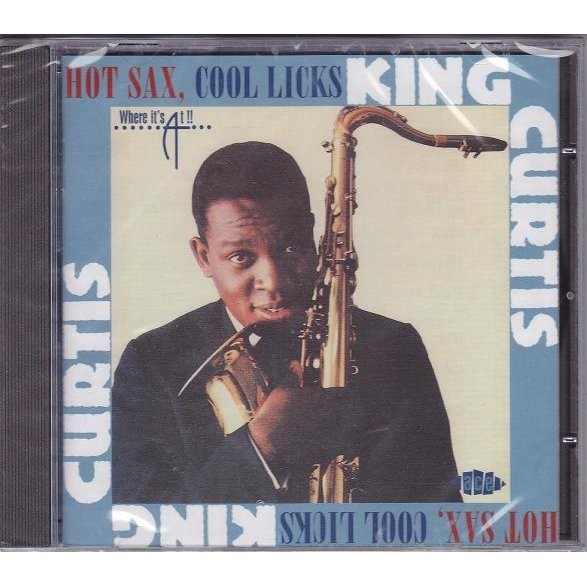 ■新品■King Curtis キング・カーティス/hot sax,cool licks(CD)_画像1