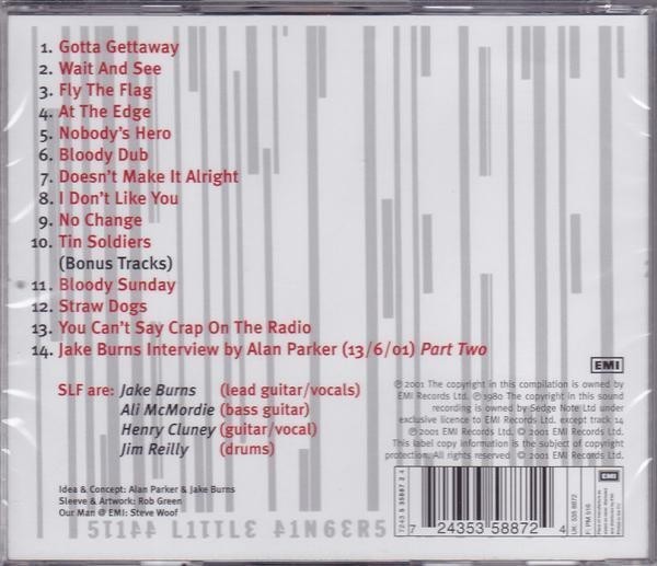 ■新品■Stiff Little Fingers スティッフ・リトル・フィンガーズ/nobody's heroes(CD)_画像2
