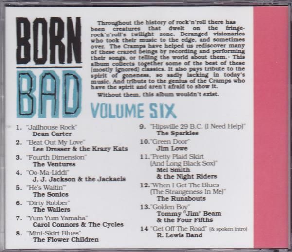 ■新品■V.A./born bad volume six(CD) The Cramps クランプス_画像2