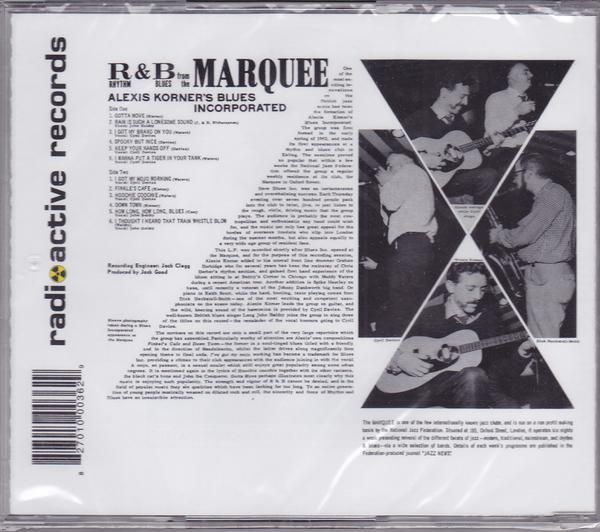 ■新品■Alexis Korner アレクシス・コーナー/R&B from the Marquee(CD)_画像2