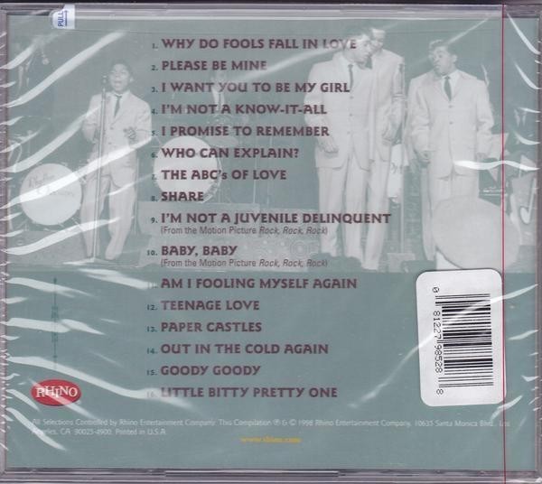 ■新品■Frankie Lymon & the Teenagers フランキー・ライモン・アンド・ザ・ティーンエイジャーズ/very best of(CD)_画像2