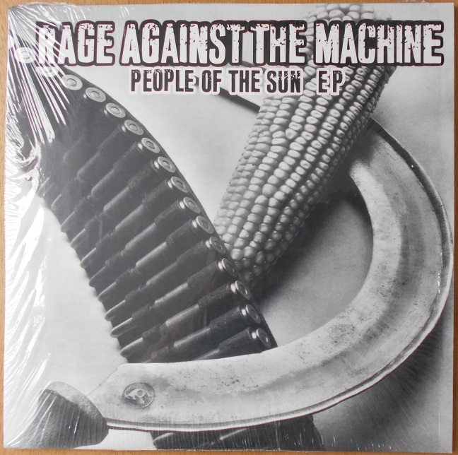 ■新品■Rage Against The Machine レイジ・アゲンスト・ザ・マシン/people of the son EP(10 INCH SINGLE) カラー(BLUE)レコード_画像1