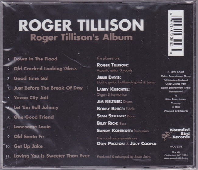 ■新品■Roger Tillison ロジャー・ティリスン/roger tillison's album(CD)_画像2